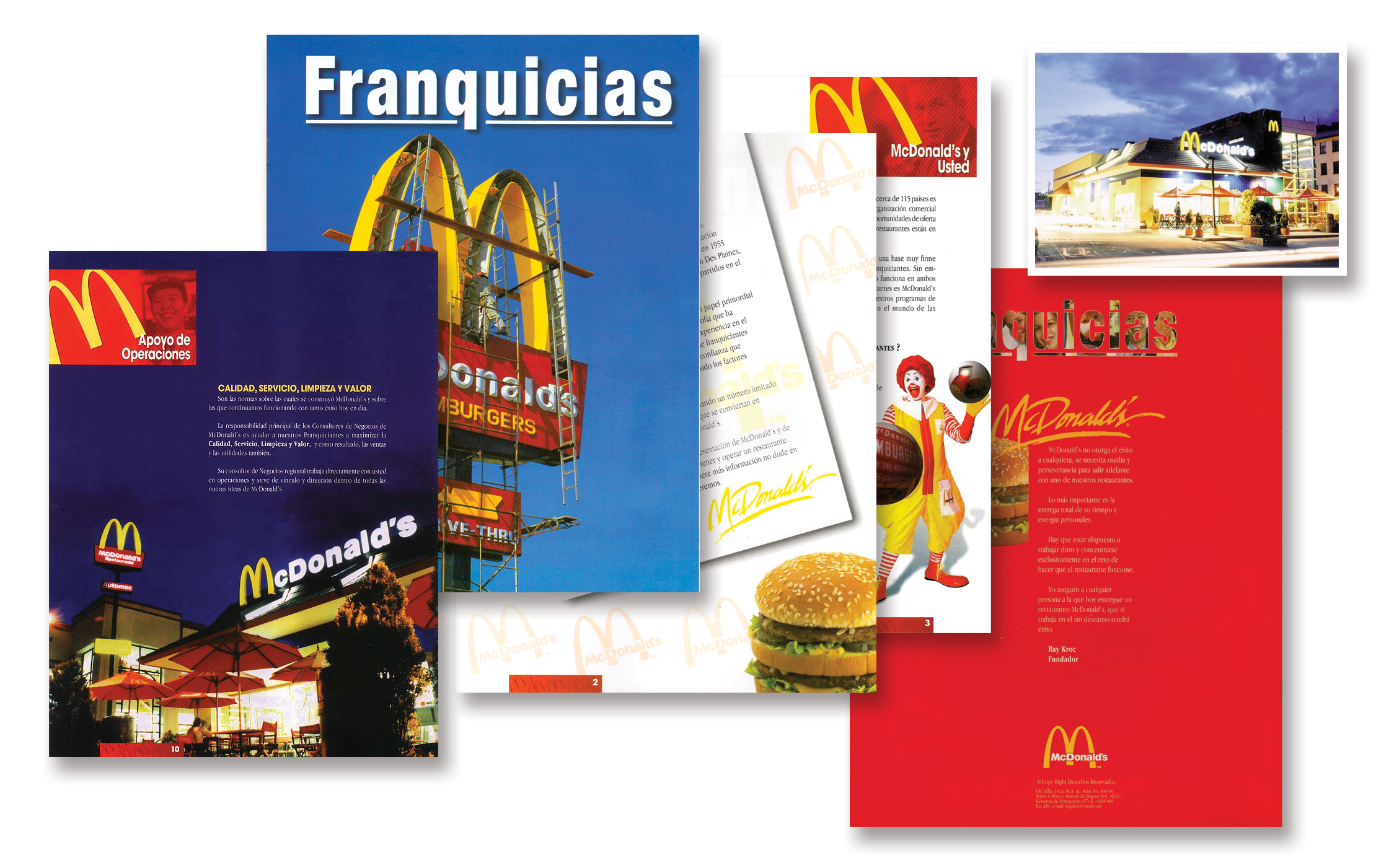 McDonald's Franchise Marketing Materials
