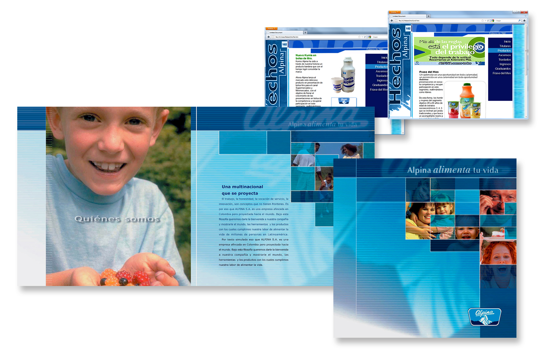 Alpina Collateral, and POP Materials