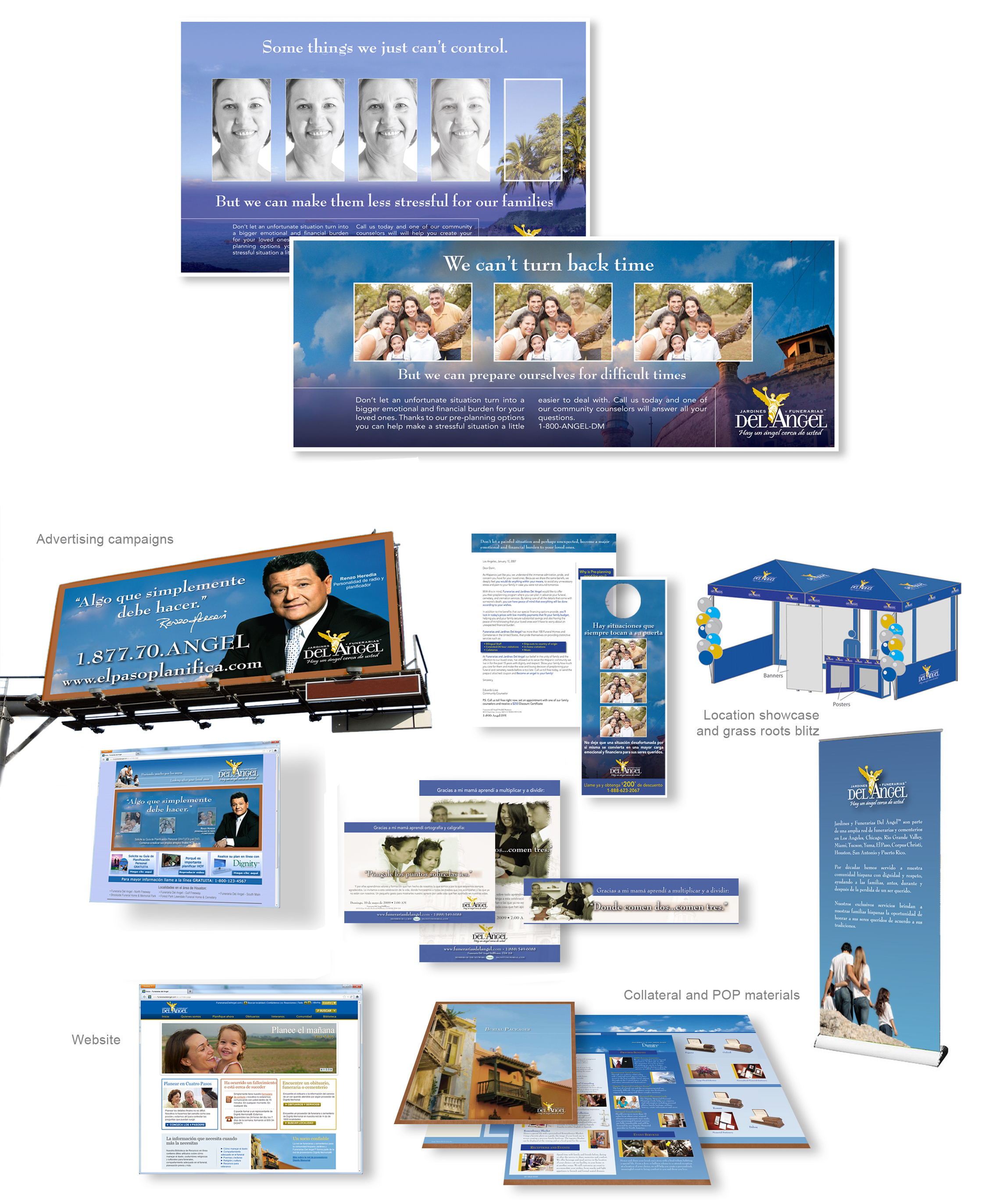 Jardines y Funerarias Del Angel Marketing