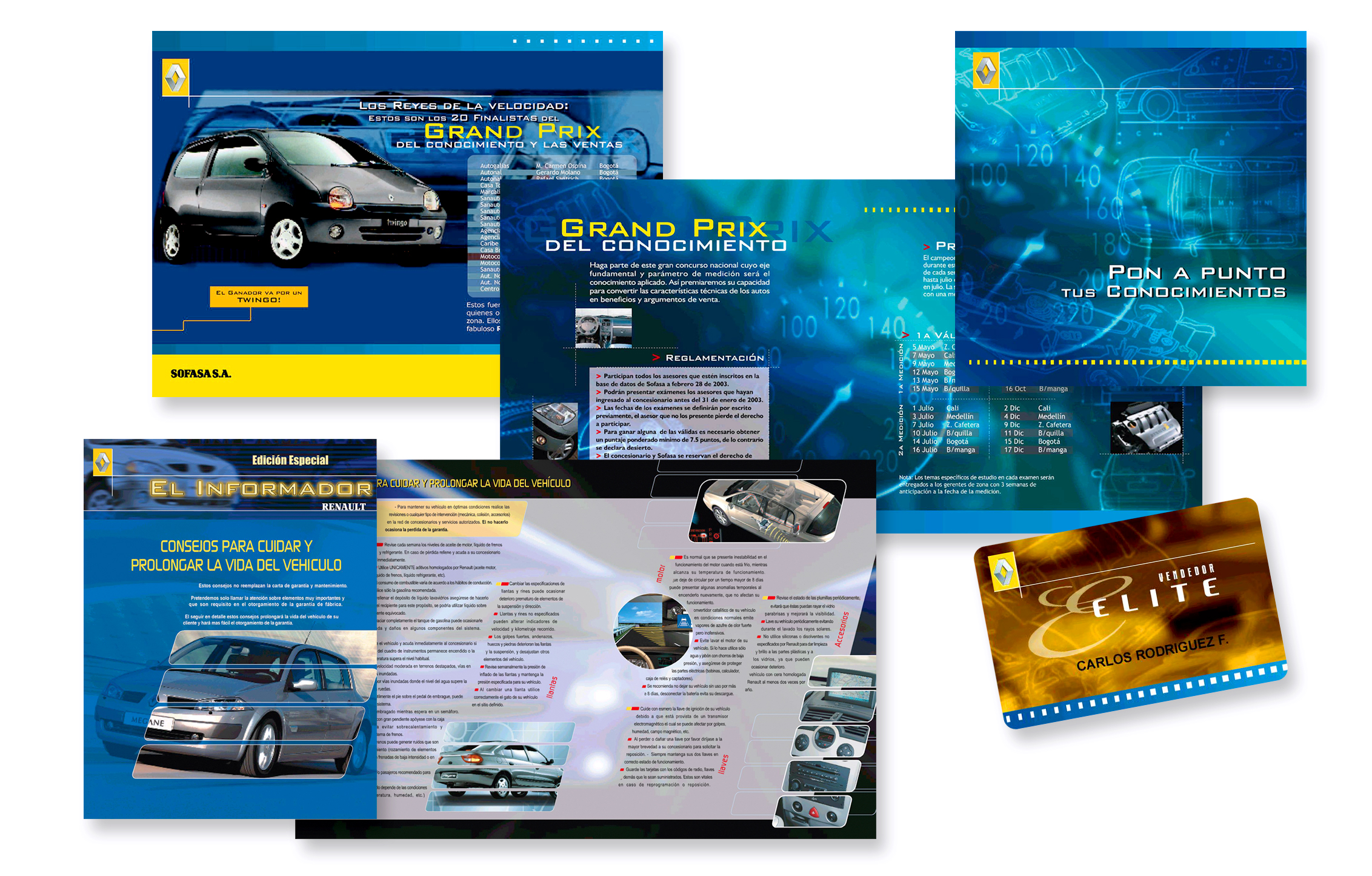 Renault Marketing Materials