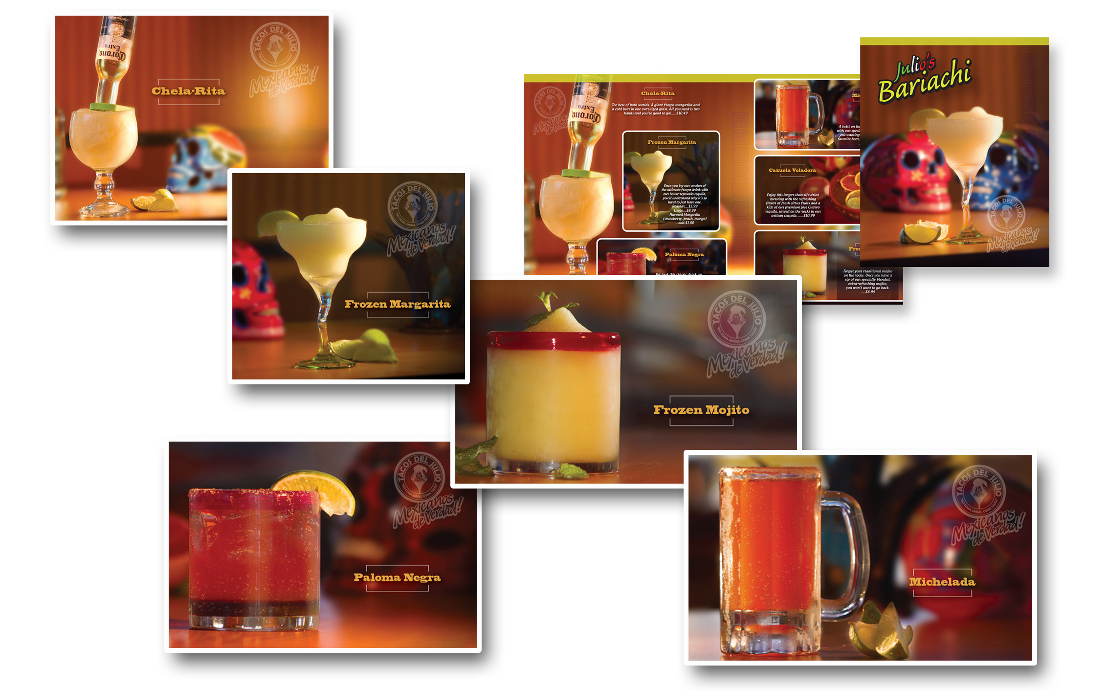 Tacos Del Julio Marketing Materials